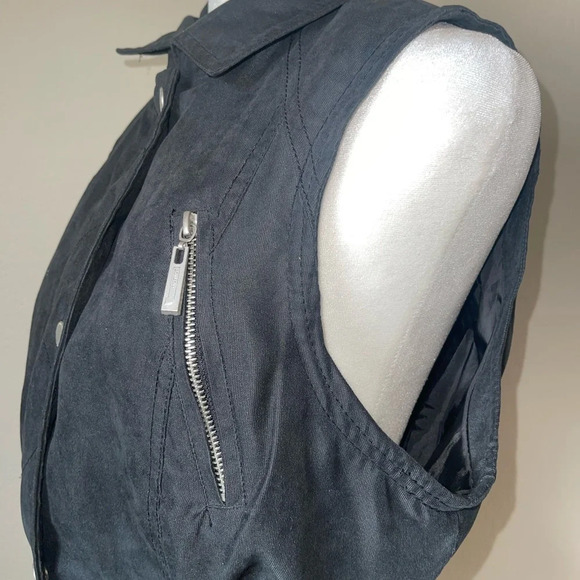 NWOT JOUJOU Solid sleeveless jacket, vest - Picture 11 of 14